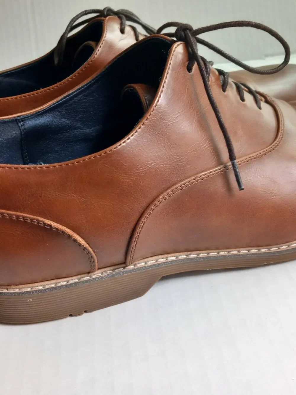 Steve Madden Tan Nunan Men's Dress Shoes - size 12
